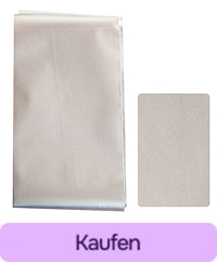 Komilfo Folie für Nail Art silber satin
